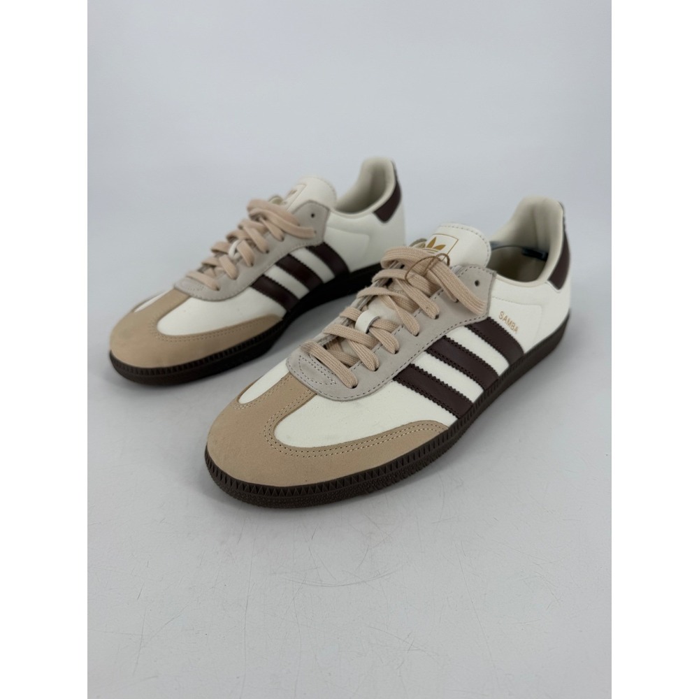 NWT adidas Samba OG Mens 11 Off White Earth Strata JI1991 Sneakers Blokecore - Picture 13 of 13